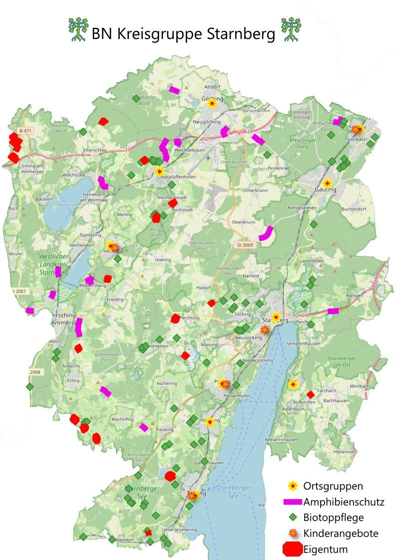 Vielfältige Aktivitäten der Kreisgruppe Starnberg